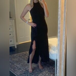 Elegant Black Evening Dress